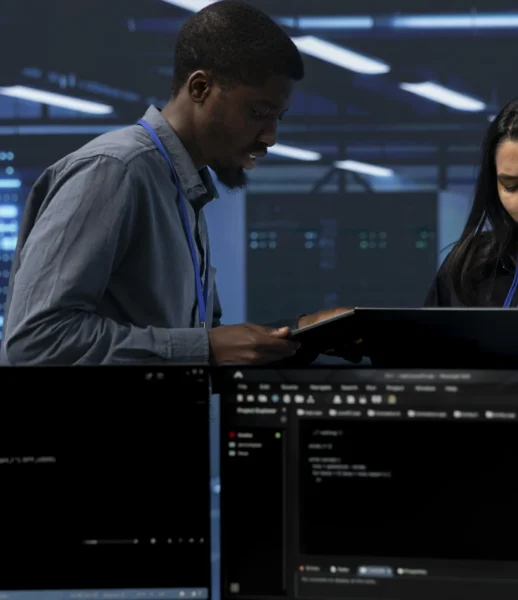 coworkers-in-data-center-doing-routine-disk-checks-2025-02-20-04-49-03-utc