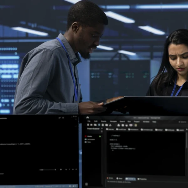 coworkers-in-data-center-doing-routine-disk-checks-2025-02-20-04-49-03-utc
